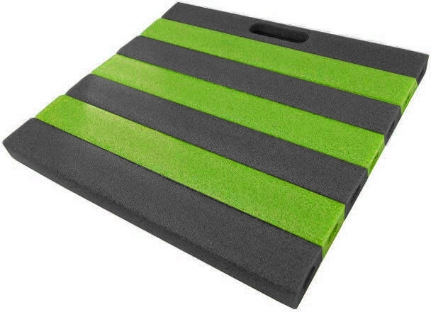 Podloga za klečanje od EPE pjene 35 × 30 × 3 cm, sivo‑zelena