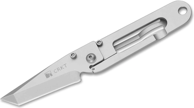 CRKT K.I.S.S. džepni nož, 5,7 cm, mat, potpuno čelični