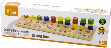 Drvena edukativna igračka za računanje