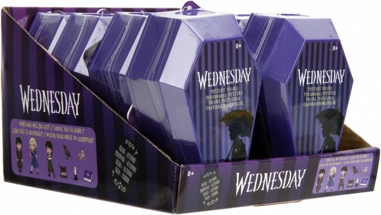Figurica Wednesday Deluxe blindpack 2,5" – metalna mini figurica u vrećici