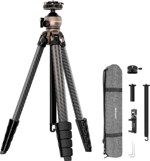 Neewer LT35 putni karbonski stativ s 360° panoramskom kuglastom glavom