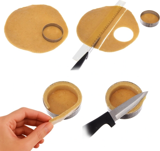 Lako rukovanje tijestom i čisti rubovi