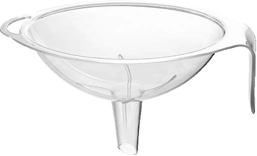 Veliki plastični lijevak Titiz za precizno prelijevanje