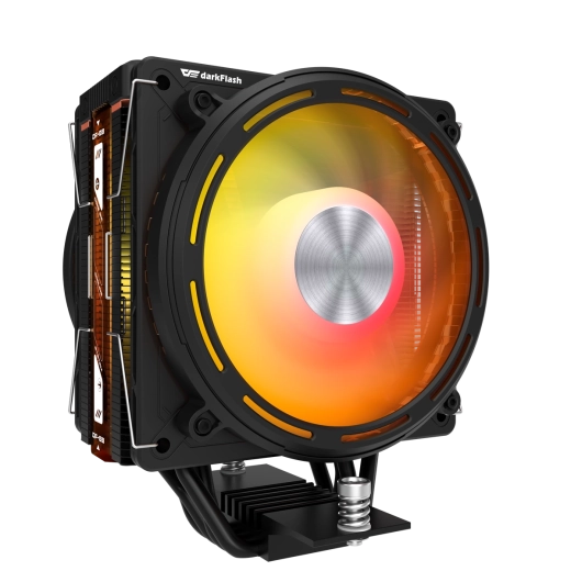 Aktivni hladnjak CPU DarkFlash E400 Plus, crni