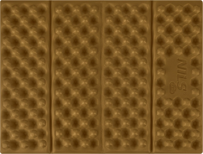 Sklopivo pjenasto sjedalo s reflektirajućim slojem NILS Camp, smeđe