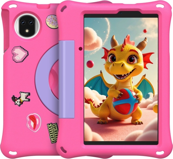 Dječji tablet Tab A9 Pro Kids 4G 8" 4/128 GB s zaštitnom futrolom – ružičasti