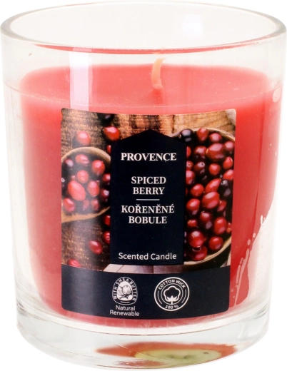 Mirisna svijeća u staklu Začinjene bobice 7 × 8 cm