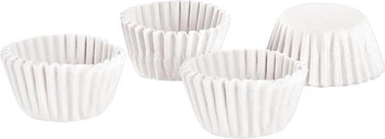 Papirnate košarice za mini muffine TORO, bijele, 100 kom