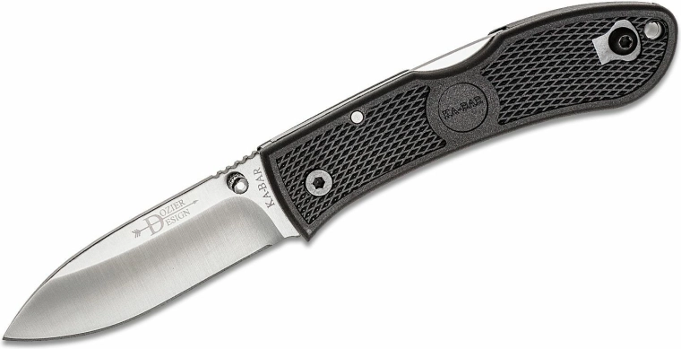 Džepni nož KA-BAR Dozier Hunter, crni, 7,5 cm