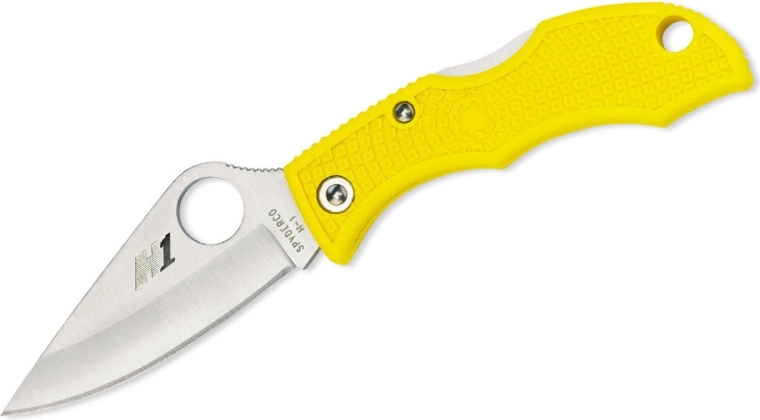 Spyderco Ladybug 3 Salt žuti džepni nož 5 cm FRN