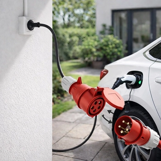 Sigurno opterećenje 16 A / 3,5 kW za mobilne EV punjače