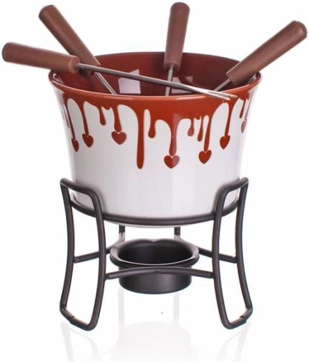 Set od 6 komada Fondue Choco Dark