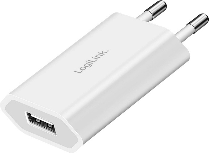 Mrežni punjač USB‑A 5 W (5 V/1 A) LOGILINK