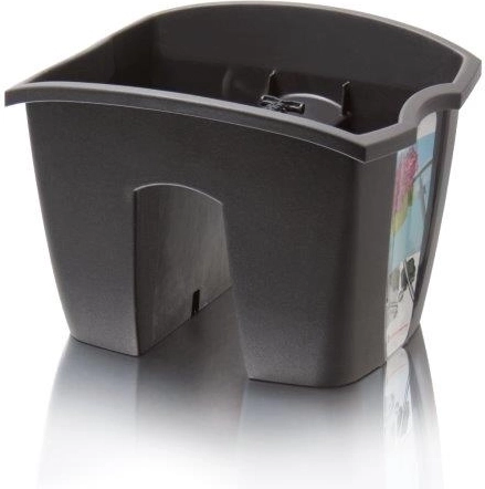 Žardinijera za ogradu Crown 24,2 cm antracit