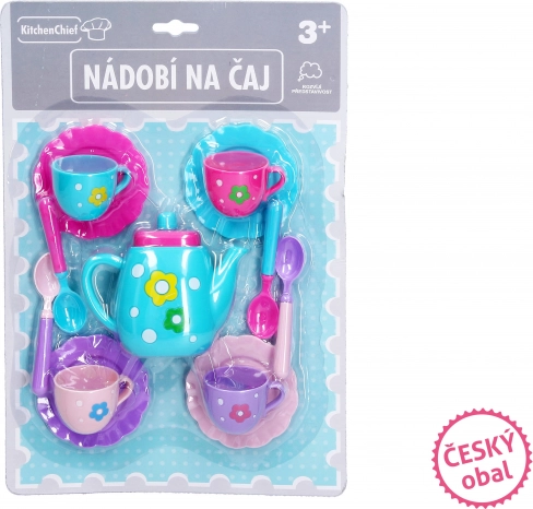 Plastični set za čaj za djecu 13 kom – hrvatsko pakiranje