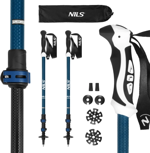 Trekking štapovi NILS TK8601 plavi