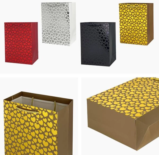 Poklon-vrećica 23 × 18 × 10 cm – mix motiva