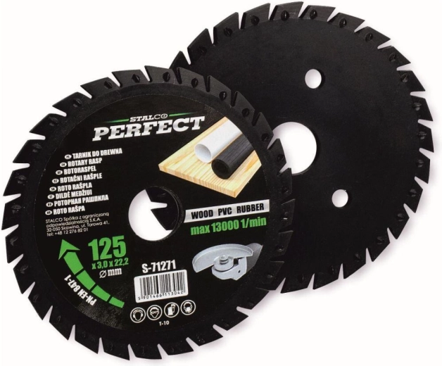 Rotacijski disk 125 × 3,0 × 22,2 mm za kutne brusilice STALCO