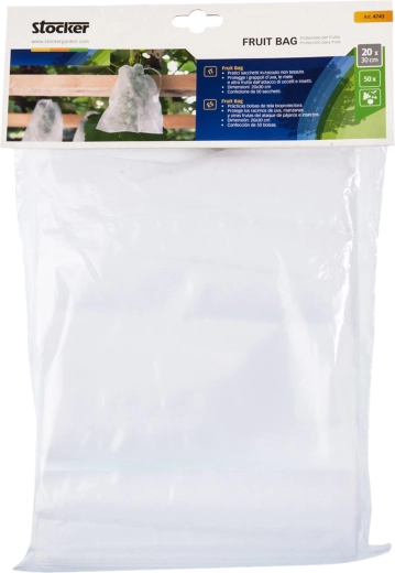 Zaštitne vrećice za voće 20 × 30 cm, 50 kom STOCKER