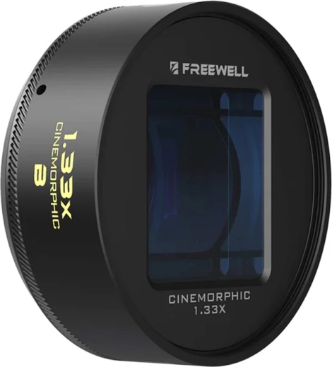 Anamorfni objektiv Freewell 1,33× s 17 mm bajonetom za pametni telefon