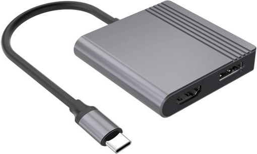 Adapter USB‑C na HDMI i DisplayPort 4K 60 Hz, crni
