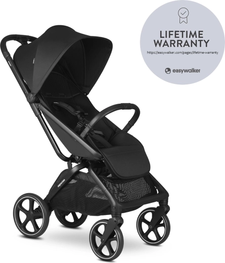 Easywalker Rockey L sportska kolica Pure Black
