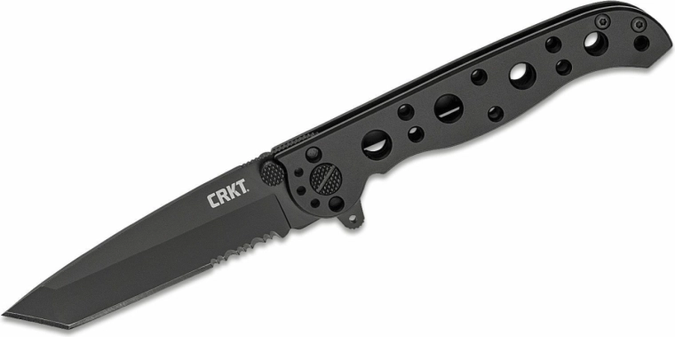 CRKT M16-10KS taktički džepni nož 7,6 cm, potpuno crn, nehrđajući čelik