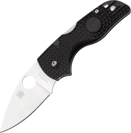 Spyderco Lil Native Lightweight Black sklopivi džepni nož 6,3 cm