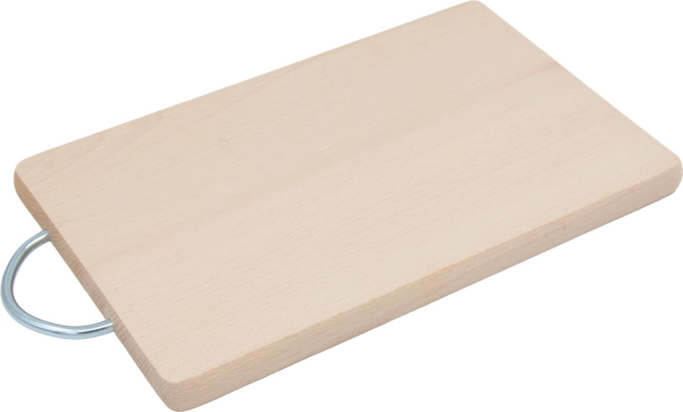 Drvena daska s metalnom ručkom 26,5 × 15 × 1,5 cm