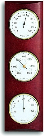 Analogna meteorološka stanica od bukovog drva TFA