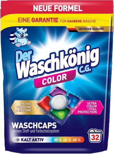 Perilice kapsule WASCHKÖNIG Color 32 doza