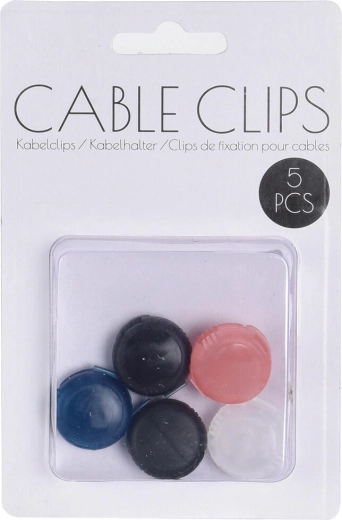 Organizator za kabele – samoljepljivi držači (5 kom)