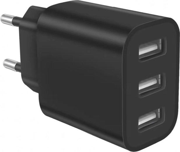 Snažni mrežni punjač 3× USB 5V 3.4A