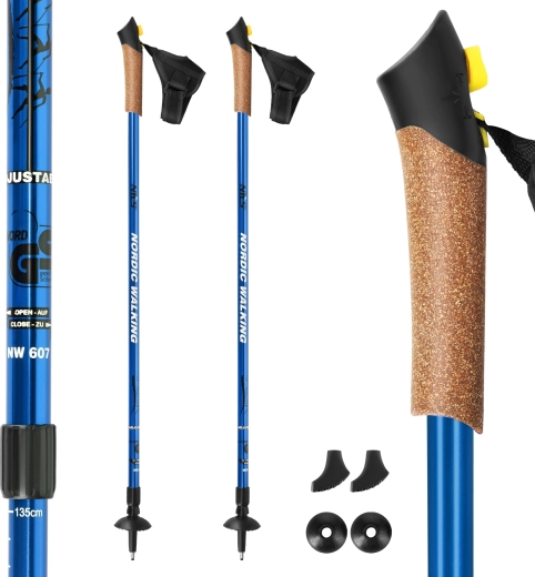 Nordic walking štapovi NILS Extreme NW607 plavi