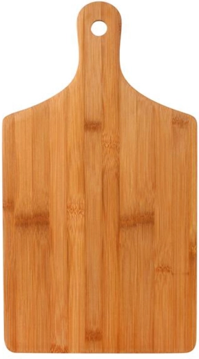 Drvena bambusova daska za rezanje s ručkom 44 cm