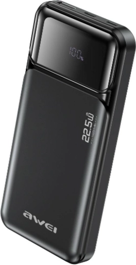 Awei powerbank PA-90 22,5 W PD 10000 mAh s 2 USB-C