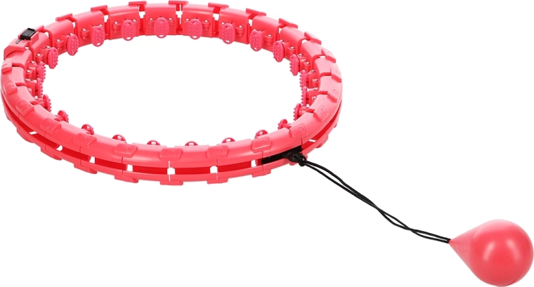 Pametni masažni obruč s utezima crvena