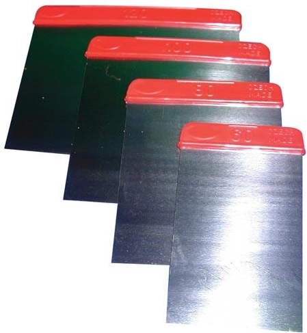 Set čeličnih špahtli 60, 80, 100 i 120 mm