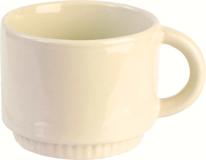 Keramička šalica 225 ml krem