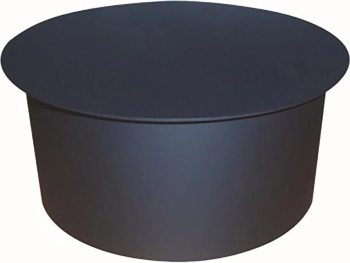 Dimovodno poklopno zatvaranje 180 mm crno