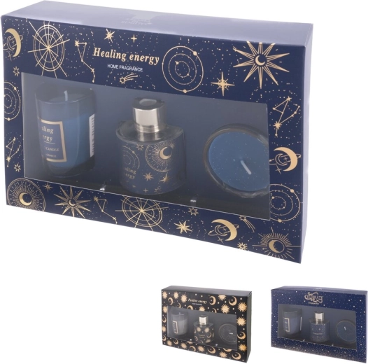 Poklon set difuzor i svijeća Moon (3 varijante)