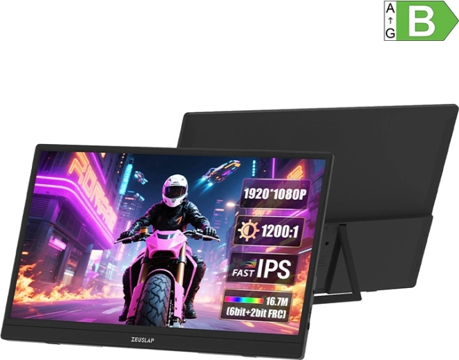 Zeuslap prijenosni monitor 15,6" Full HD