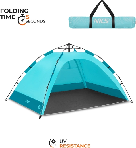 Nils pop-up šator za plažu NC4802 plavi