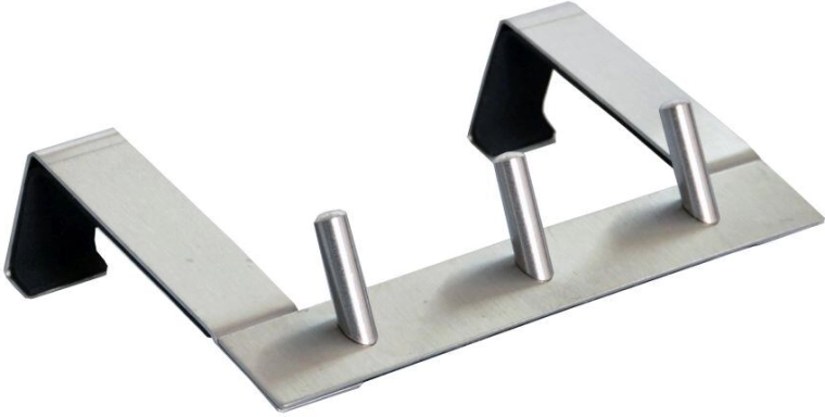 Nerezna vješalica za vrata s 3 kukice