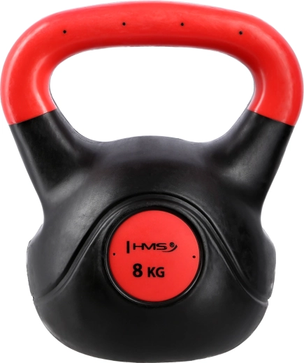 Kompozitni kettlebell HMS KPC 8 kg crveni