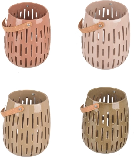 Dekorativni dolomitni svijećnjak 20 cm (4 varijante)