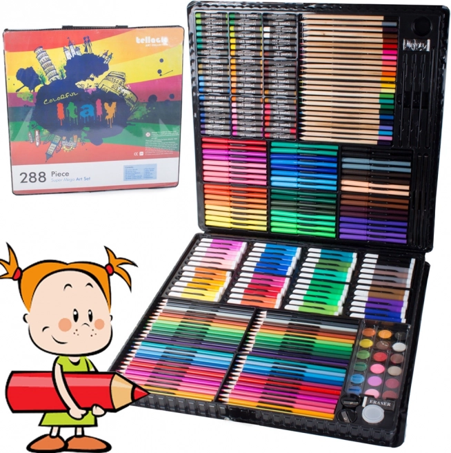 Umjetnička slikarska kutija u kovčegu 288 kom