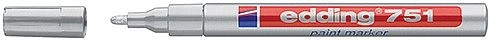Lak marker edding 751, srebrni