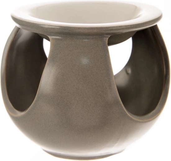 Keramička aroma lampa siva 12 cm