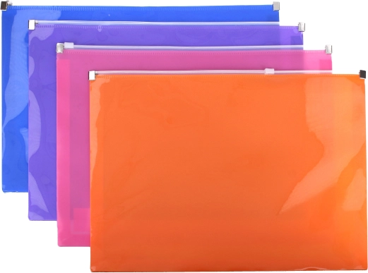 Mapa s patentnim zatvaračem za dokumente